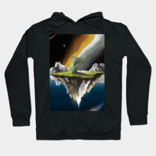 Flying Island Outer Space Hoodie